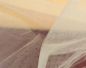 Peach Net Fabric, Material Netting, Petticoat Net Sold By The Metre