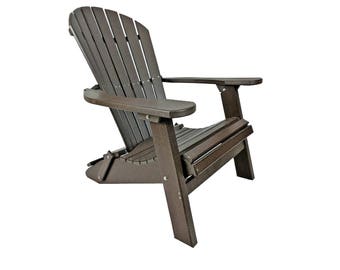 Folding Adirondack Chair Plans Digital CAD PDF