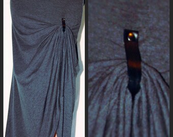 Dress/Skirt Magnetic Clip (Black or Brown), 1 Single clip, by Nani Shirt Clips
