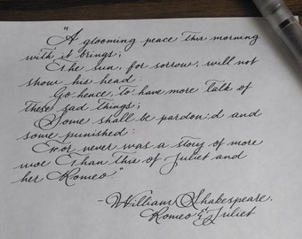 Handwritten Letters Your text, my handwriting
