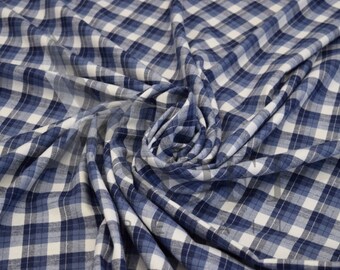 Cotton Flannel Plaid 12 Tartan Fabric by the Yard