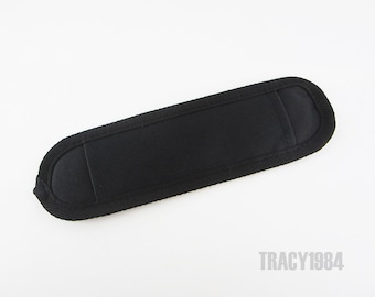 Black Nylon Shoulder Strap Pad for Laptop/Messenger/Travel Bag