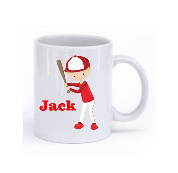 boy baseball player cup boys cup baseball player cup boys