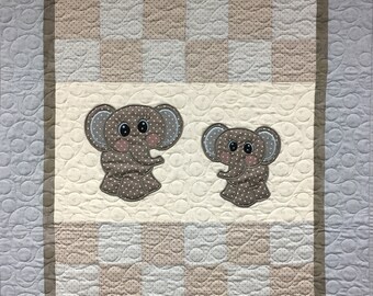 Baby blue elephants