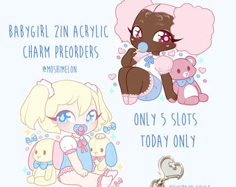 PREORDER 2IN ACRYLIC CHARM