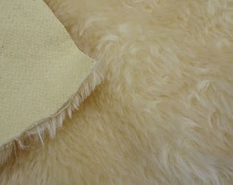 Vintage German Mohair 41"x44" ( 3/4-inch pile )