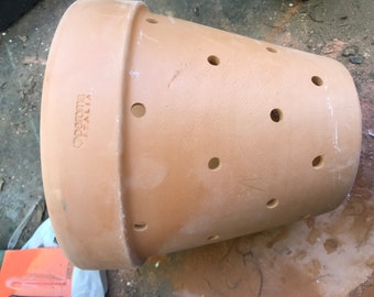 Orchid Planter, clay pot