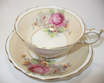 Vintage Paragon Bone China Teacup & Saucer