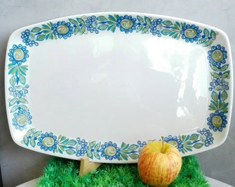 Figgjo Flint Norway Serving Plate "Tor Viking" Pattern, 39 cms. Designed by Turi Gramstad Oliver.