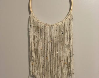 Embroidery Hoop Wall Hanging