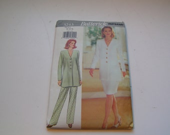 Vintage Butterick Pattern 3243 fast easy Miss Tunic Skirt Pants