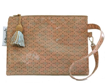 Waterproof waxed canvas pouch