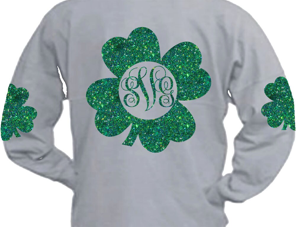 Download shamrock svg shamrock monogram svg st Patrick's day svg