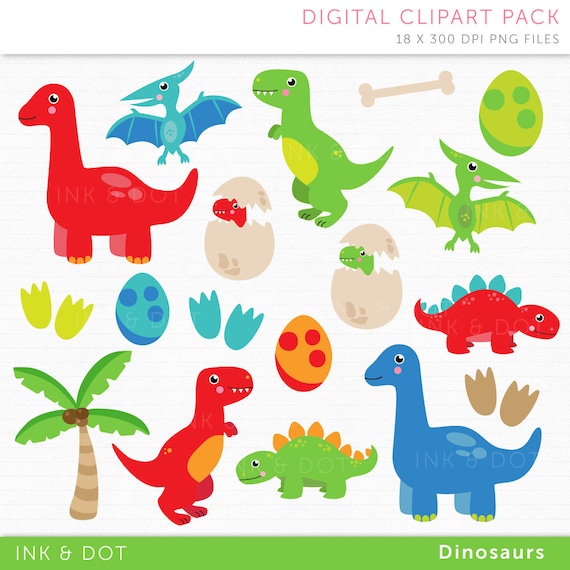 Dinosaur Clipart Cute Dinosaurs Pterodactyl Dino