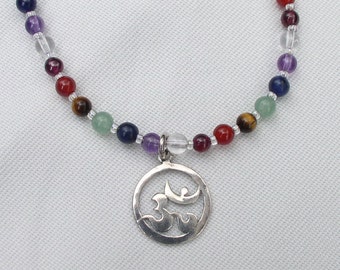 Chakra OM Necklace to balance the Chakras