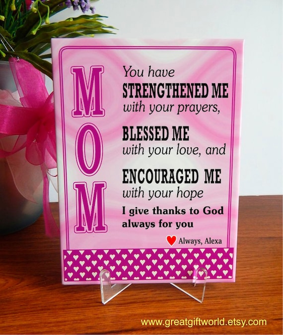 Christian Gift for Mom Gift Gifts for Mommy Religious