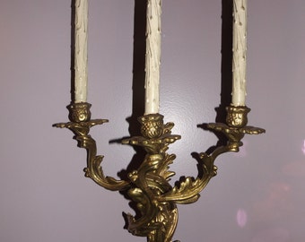 French Louis XV Style Bronze Sconce