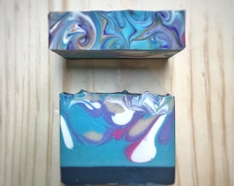 Envy Soap || Charcoal Soap || Bar Soap || Toledo Ohio || Artisan Soap || Shea Butter Soap || Black Cherry Soap || Handmade Soap ||