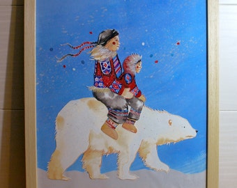 Inuit, original painting