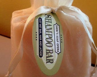 Monoi de Tahiti Shampoo Bar-All Vegetable-Lathers Great WITHOUT SLS! FREE Shipping- limited time