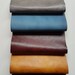 Italian leather 5 pieces of our fancy stock collections 8,66 x 10,63 inch B87 La Garzarara