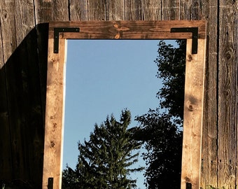 Mirror, Handmade Rustic Mirror, Country Mirror, Framed Mirror, Large Mirror, Wall Mirror, Small Mirror, Vanity Mirror, Mirrors, Rustic Decor