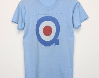 The Who Shirt Vintage tshirt 1973 Quadrophenia tee 1970s Pete Townshend John Entwistle Keith Moon Roger Daltrey Classic Rock n Roll Band