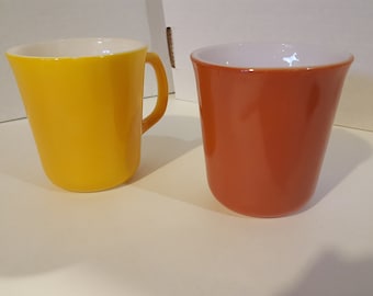 Vintage Corning Mug pair