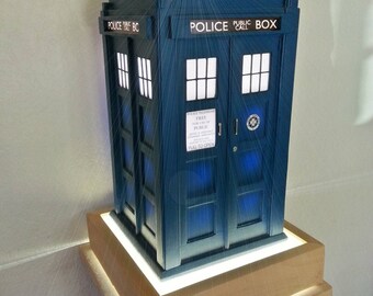 TARDIS Inspired Table Lamp