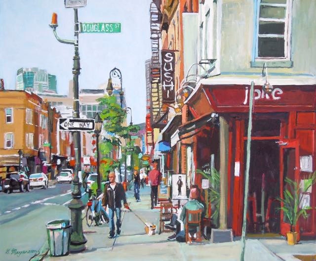 Brooklyn Painting Brooklyn Art Carroll Gardens BK Art Print