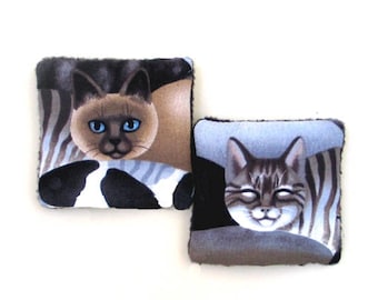 Two Catnip Filled Cat Toys Contented Cats