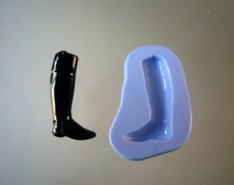 Silicone mold, riding boot, 1,1 inch