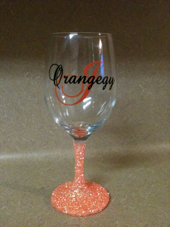 Items similar to Custom Monogram Vinyl Wine Glass Decals, Bridal Party on Etsy