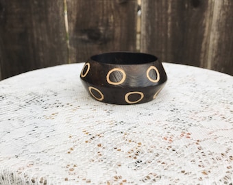 Wood Bangle Bracelet