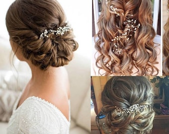 Made to Order "Ella" Hair Vine Bridal Hair Accessory Prom Hair