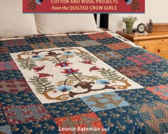 Country Elegance - Cotton and Wool Quilt Projects Book