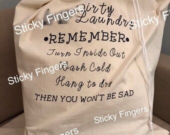 Medium Dirty Laundry Bag