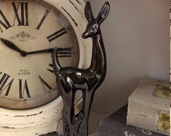 Vintage Deer Figurine / Vintage Decor
