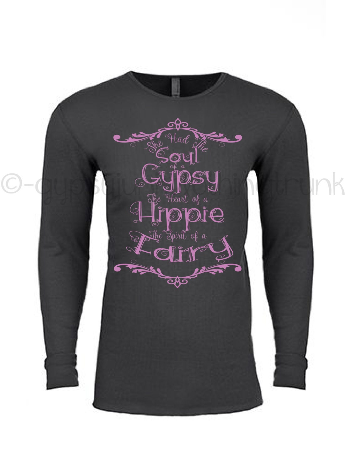 Soul of a Gypsy Shirt Gypsy Top Boho Style Shirt Hippie