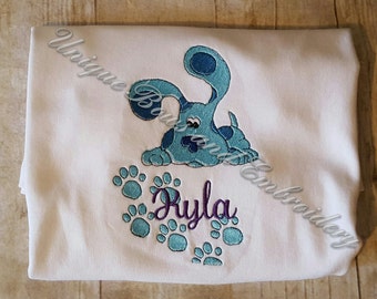 Blues Clues Inspired Shirt ~ Blue's Clues Inspired Shirt ~ Birthday Shirt ~ Personalized Shirt ~ Name Shirt