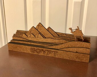Egyptian Pyramids - Laser Cut