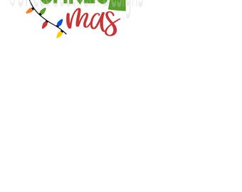 Merry Christ mas Christmas holiday SVG PDF DXF instant download design for cricut or silhouette