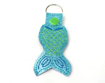 Mermaid Tail Keychain | Mermaid Keychain | Mermaid | Stocking Stuffer | Gift for Her | Mom Gift | Gifts under 10 | Mermaid Life | Kawaii