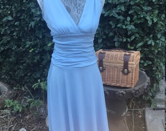 Vintage baby blue dress