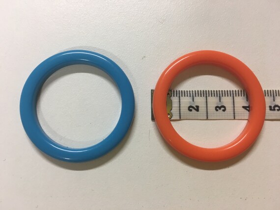 HIGH density plastic THIN RINGS (4cm) for swimsuit/fashion garments