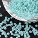 10g 8/0 seed beads 3mm light green