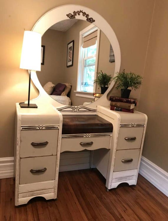 Vintage Waterfall Vanity