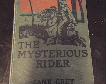 1920s The Mystery Rider by Zane Grey