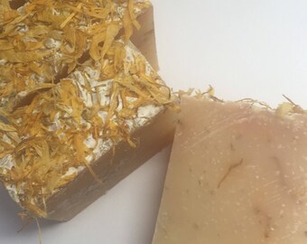 Shea Butter Soap Natural Handmade Soap Marigold Luxury Mothers day Gift for her