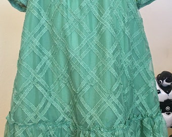 Dinosaur collar dress (4t)